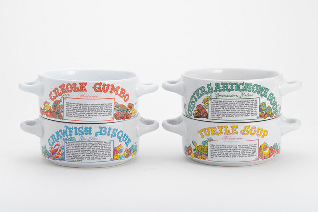 Restaurant Recipe Ceramic Soup Bowls (Set of 4) – Youngberg Company