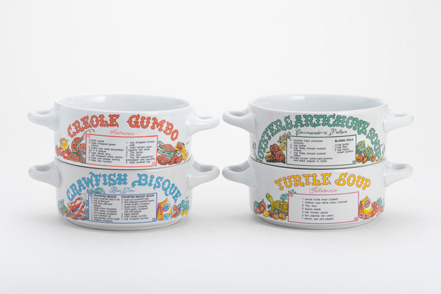 Restaurant Recipe Ceramic Soup Bowls (Set of 4) – Youngberg Company