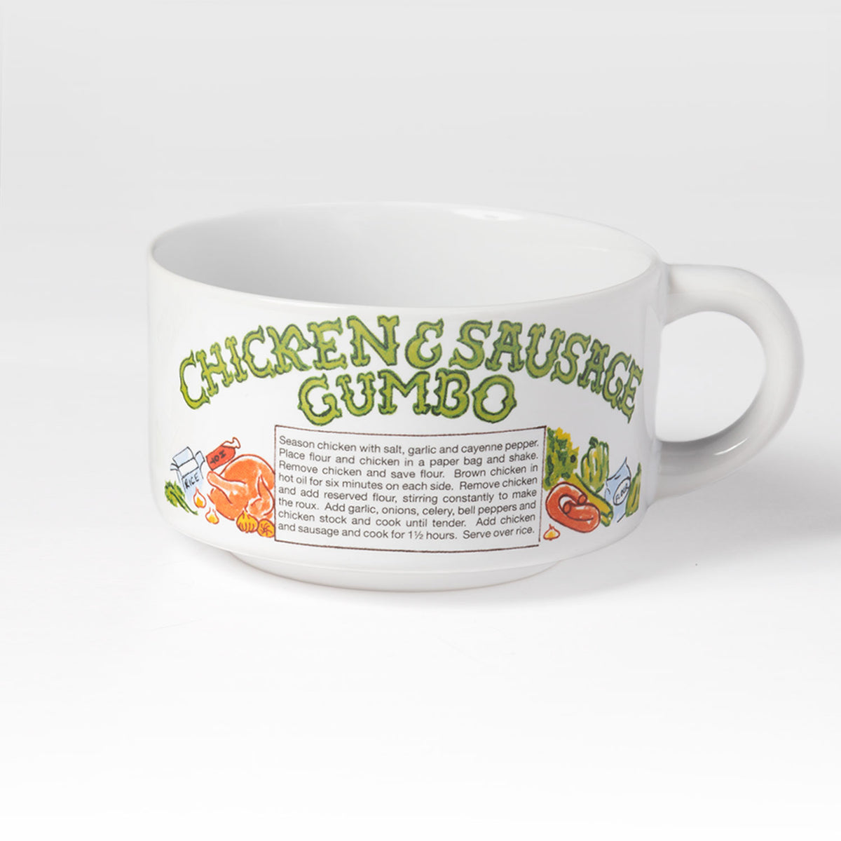 Chicken & Sausage Gumbo Recipe Bowl
